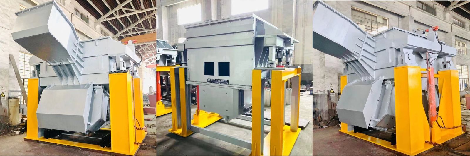 Máquina de carcaça contínua horizontal