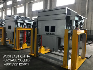 Qualidade  Cored Induction Copper Brass Bronze Melting Furnace , Upcasting Continuous Frequency Induction Furnace fábrica