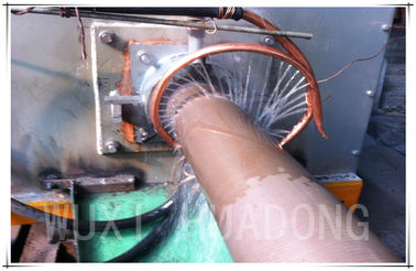 máquina de carcaça contínua de bronze do cobre da tubulação de 30mm, maquinaria CCM horizontal