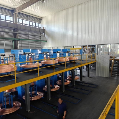 Máquina de fundição contínua de cobre para fosforo de estanho